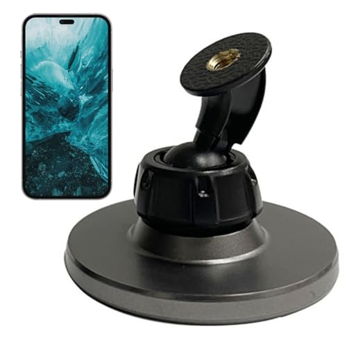 Adaptador de trípode para teléfono con rótula de bola 360 y rosca de 1/4 para modelos 12 a 15 2