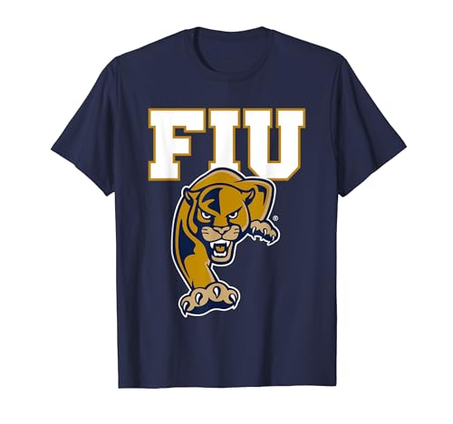 Florida International Golden Panthers Icon Navy T-Shirt