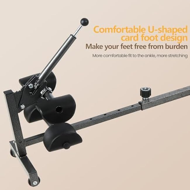 Inversion Table, Back Stretcher, Inversion Tables for Back Pain, Provides Lower Back Pain Relief Without Going Upside Down, Portable Spine Stretcher Bed for Home, 330 Lb Capacity