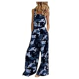 🐻💮✨💮🐻Design: lange Hose Overall Kombinieren Sie es mit Sneakern, Absätzen oder Sandalen. Zeigen Sie den sexy und charmanten Stil. Sexy und schlichtes , spezielles Auflage, schlicht und doch modisch, ist ein Muss für jede Mädchengarderobe.🌟💝🌟