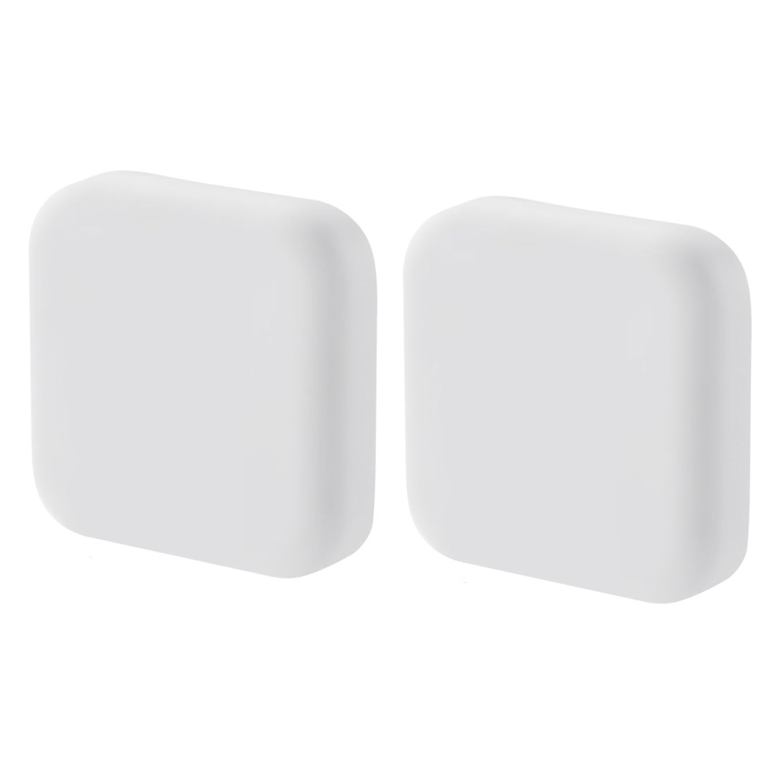 2Pcs Square Door Stopper Wall Protector Adhesive Door Knob Stopper -Collision Pad Shock Absorbent Door Handle Bumper Guard