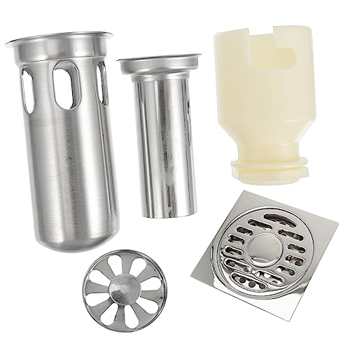 LIFKOME Bodenablauf mit Blocking Funktion Hochleistungs Dusch und Waschmaschinenablauf Geeignet für Küche Bad und Wanne Installieren und Langlebig