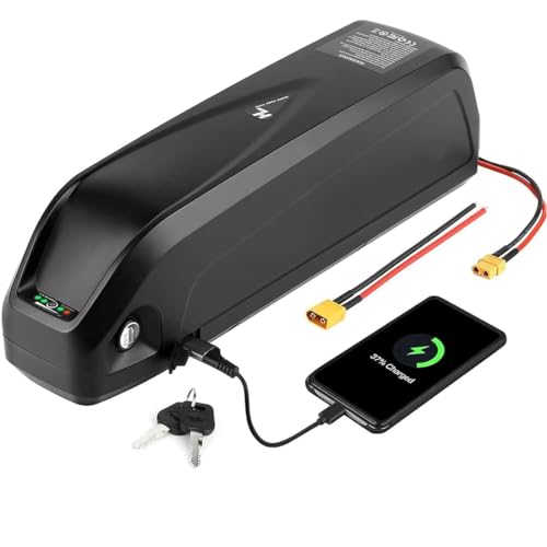 (UK Warehouse) Unit Pack Power 52V 20Ah Ebike Battery for Electric Bike Conversion Kit 1500W 750W 1000W 500W - Lithium Ion Batter y for Front Rear Wheel Kit - Ba-fang Batteries Pack