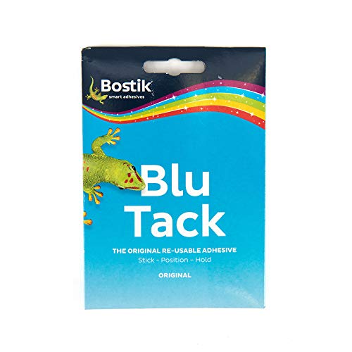 Bostik Blu-tack Original Mastic Putty Adhesive Non-toxic Blue 60g Ref 801103 (3)