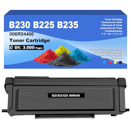 FANSHENG B225 B235 B230 Cartucho de tóner 006R04400 006R04399 Remanufacturado para Impresora Xerox B230 B225 B235 Capacidad estándar 3000 páginas (1 Negro)