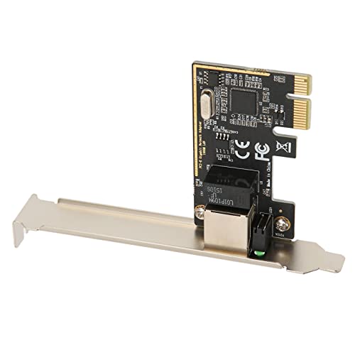 SUNGOOYUE Tarjeta de Red PCIe Gigabit, Adaptador Ethernet RJ45 10/100/1000 Mbps miniatura 6