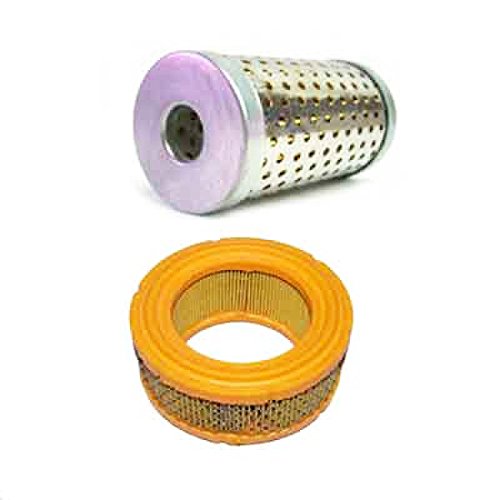 Bikenwear compatible Oil Filter & Air Filter Kit for Bullet 350 Cc
