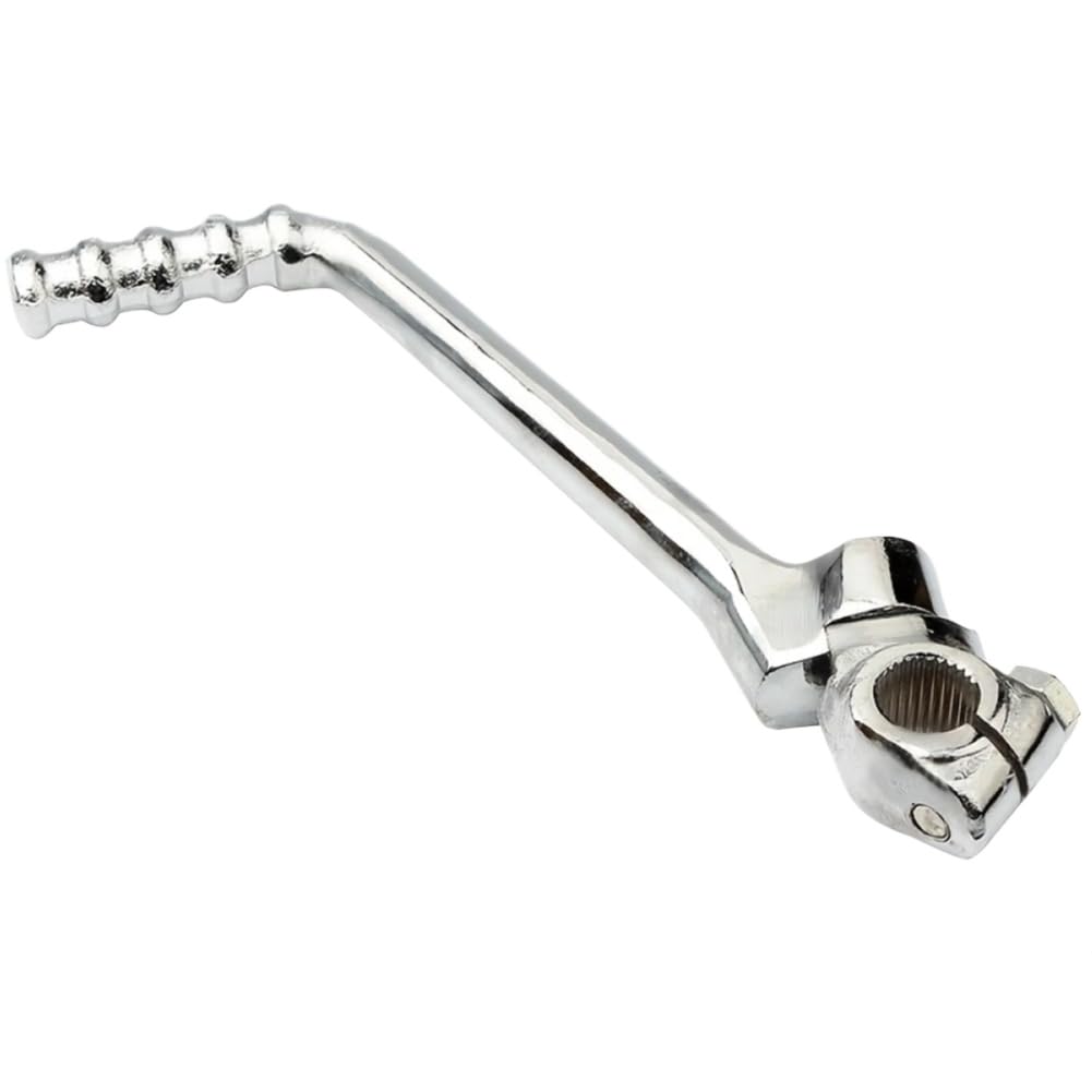 YAJBHnzpt Kick Start Lever Pedal with 13mm Hole Compatible with KAYO SSR SDG BSE 50cc 70cc 90cc 110cc 125cc 140cc 150cc 160cc Pit Bike(Silver)