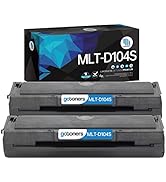 Gotoners 2PK MLT-D104S D104S Toner for Samsung SCX-3200 ML-1865 ML-1670 ML-1660 ML-1665 SCX-3205 ...
