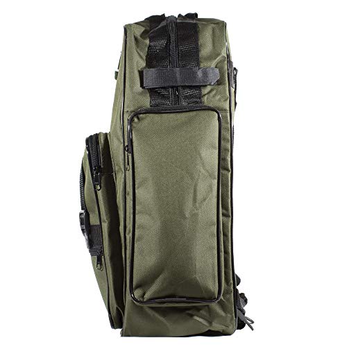 Bolsa Mochila Para Camping Pesca Viagem EBF Motopesca Tamanho Grande Cor:Verde