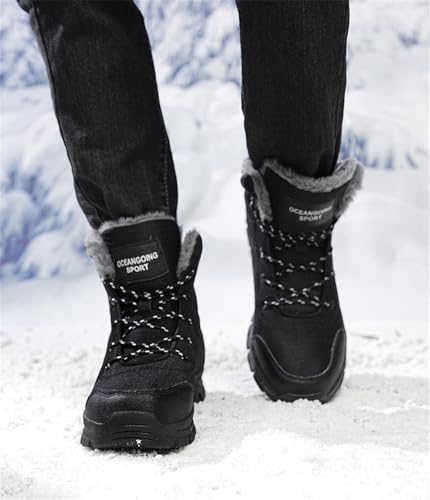 FLASHOON] 登山靴 裏起毛 スノーブーツ メンズ トレッキング