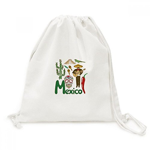 Sac Mexique en toile anti-encombrement pour sécuriser vos affaires