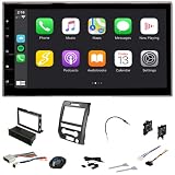 6.8" Ford F-150 (2009-2014) Double Din Car Stereo Kit with Dash Kit, Anntenna Adapter, Apple CarPlay