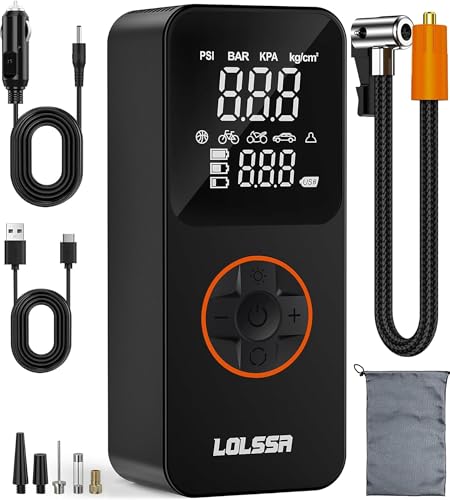 Tire Inflator Portable Air Compressor 150PSI Air Pump for...