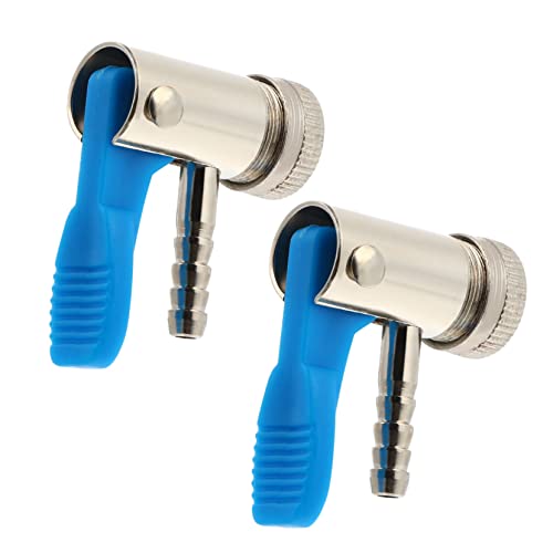 HOLIDYOYO 8mm Auto Motorbike Clip-on Tire Inflator Connector Replacement Air Chuck for Vehicles