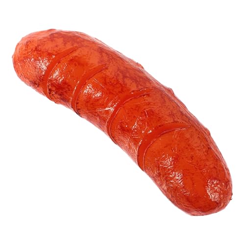 HANABASS Fake Hot Dog Decor Model Meat Model for Restaurant Display Food Photography Prop