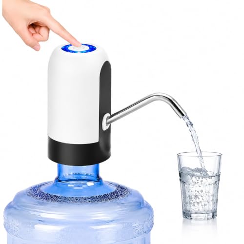 Image of Automatic Wireless Water Can Dispenser Pump for 20 Litre Bottle Can, Rechargeable