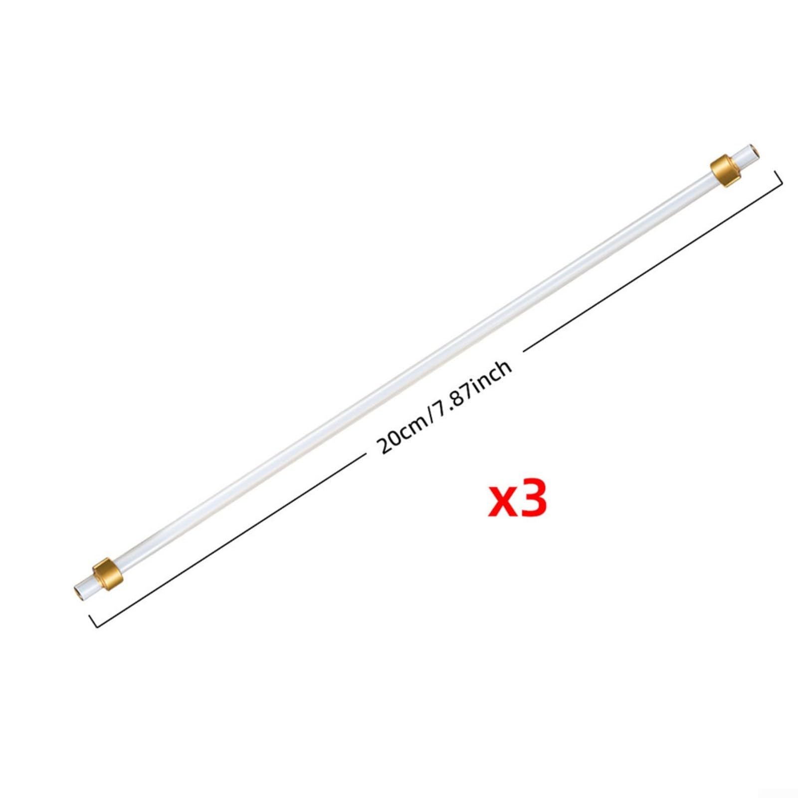 Tubo in acciaio inossidabile per macchina da espresso, ID2 x OD4 mm, tubo ad alta pressione per macchina da caffè, tubo di ricambio flessibile senza attrezzi (150/200/300 mm) (150 mm)