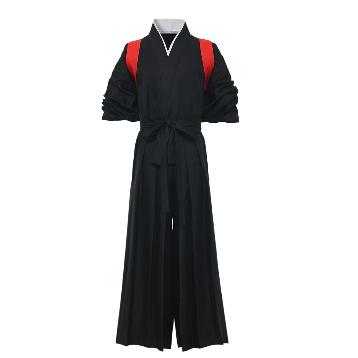 COSDREAMER Costume da uomo giapponese samurai kimono Hakama tradizionale Aikido Kendo arti marziali costume anime
