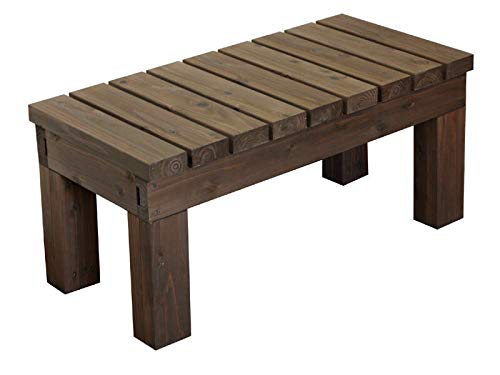 Amazon｜WOODPRO ウッドデッキ風濡れ縁 ベンチ 国産杉(板幅8.6cm) 幅