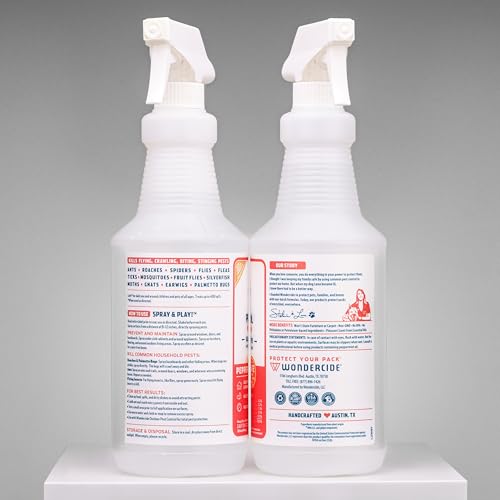 Image of Wondercide - Indoor Pest Control Spray for Home and Kitchen - Ant, Roach, Spider, Fly, Flea, Bug Killer and Insect Repellent - with Natural Essential Oils - Pet and Family Safe- Peppermint 32 oz