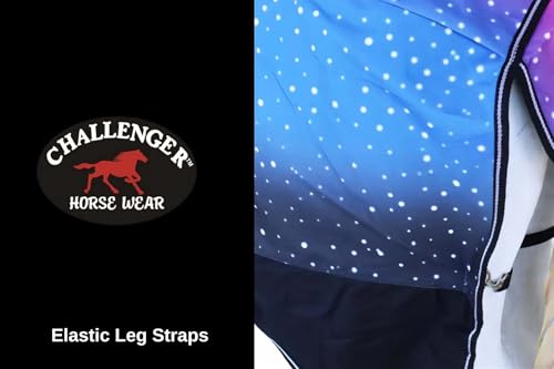 Image of Challenger 1200D Turnout Waterproof Rain Horse Sheet Light Winter Blanket 391B