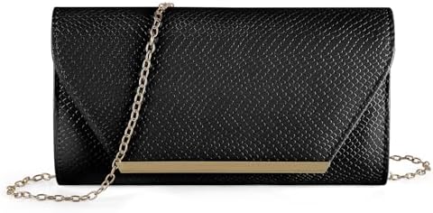 UBORSE Ladies Clutch Bag Women Evening Bag PU Leather Waterproof Shoulder Bag Handbag