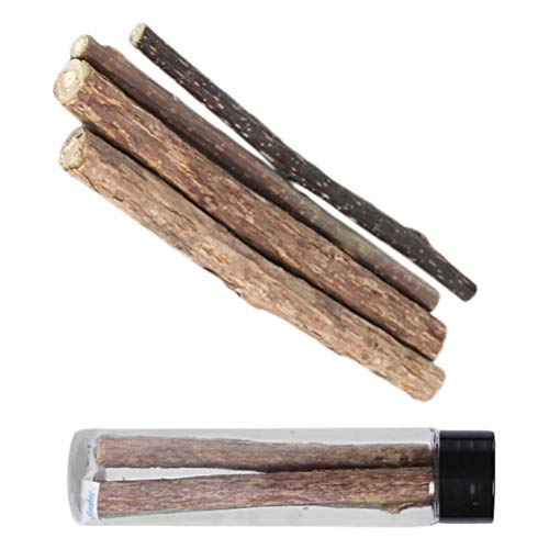 POPETPOP 5 peças de bastões de mastigar para gatos matatabi natural palitos de silvervina, ferrament