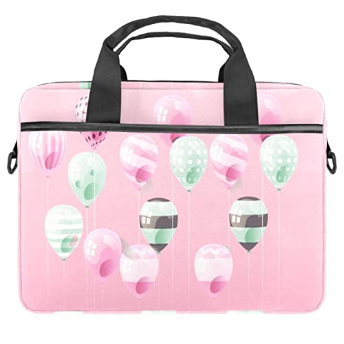 Sacoche ordinateur portable 14.5 pouces motif pied-de-poule orange noir compacte