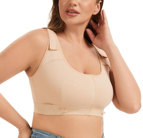 Mastectomy Recovery Bra - Easy-On Velcro Front Closure