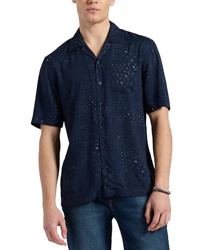 Chemise imprimée Sandro Buffalo décontractée manches courtes style décontracté