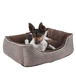 Kerbl Samuel Corbeille pour Chien Argent/Gris 50 x 40 x 15 cm