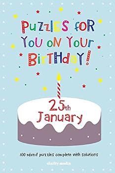 Paperback Puzzles for you on your Birthday - 25th January Book