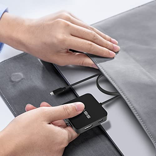 Usb C Hub, Multi-Port Usb Type-C Hub With 4K Hdmi, Power Delivery 100 W | 3 Usb 3.0 Port | 1 Type-C 3.0 Port | Usb Splitter Adapter For Macbook, Mac Mini, Xps, Laptop And Usb C Devices (2Ft) #TOP7