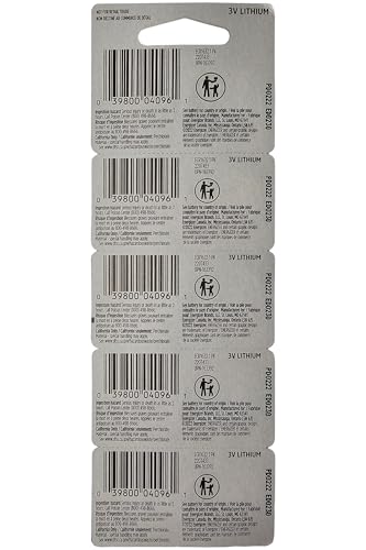 Image of Energizer CR1632 3V Lithium Coin Battery (5 Count (Pack of 1))