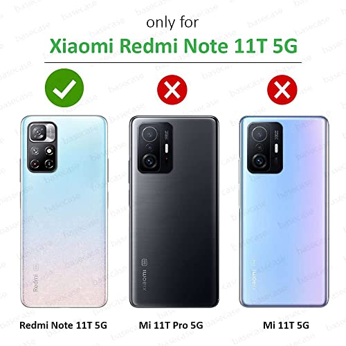 amazon basics Hybrid Camera Protection Transparent Hard Back Case Cover for Redmi Note 11T 5G (Sides Black) (B0CVL93P45) Amazon Price History, Amazon Price Tracker
