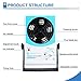 YUCHENGTECH Ionizing Air Blower ESD Ionizer Fan Desktop Static Eliminator Anti Static Fan Anti Static Ionizer Electrostatic Discharge Fan 110V-120V