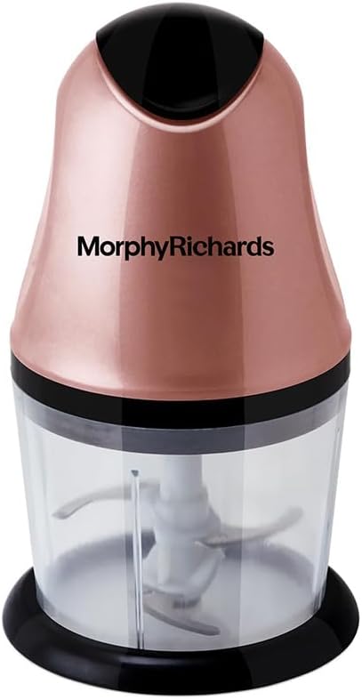 Morphy Richards 300 Watts Electric Chopper, Rose Gold