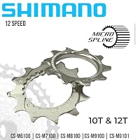 Verschleiß Ersatz Ritzel Shimano Deore SLX XT XTR MTB Ebike für Micro Spline Freilauf Kassetten CS-M6100 I CS-M7100 I CS-M8100 I CS-M9100 (10&12 Zähne) – Ansicht 6