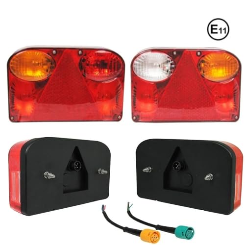 Feu arrière de remplacement pour réparer la signalisation de remorque 12V