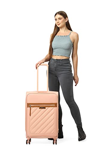Image of DKNY Sweet Dreams Range Peach Color 25 inch Medium Trolley