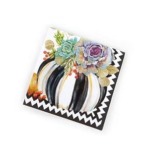 Mackenzie childs autumn naturals cocktail paper napkins  urban country home decor