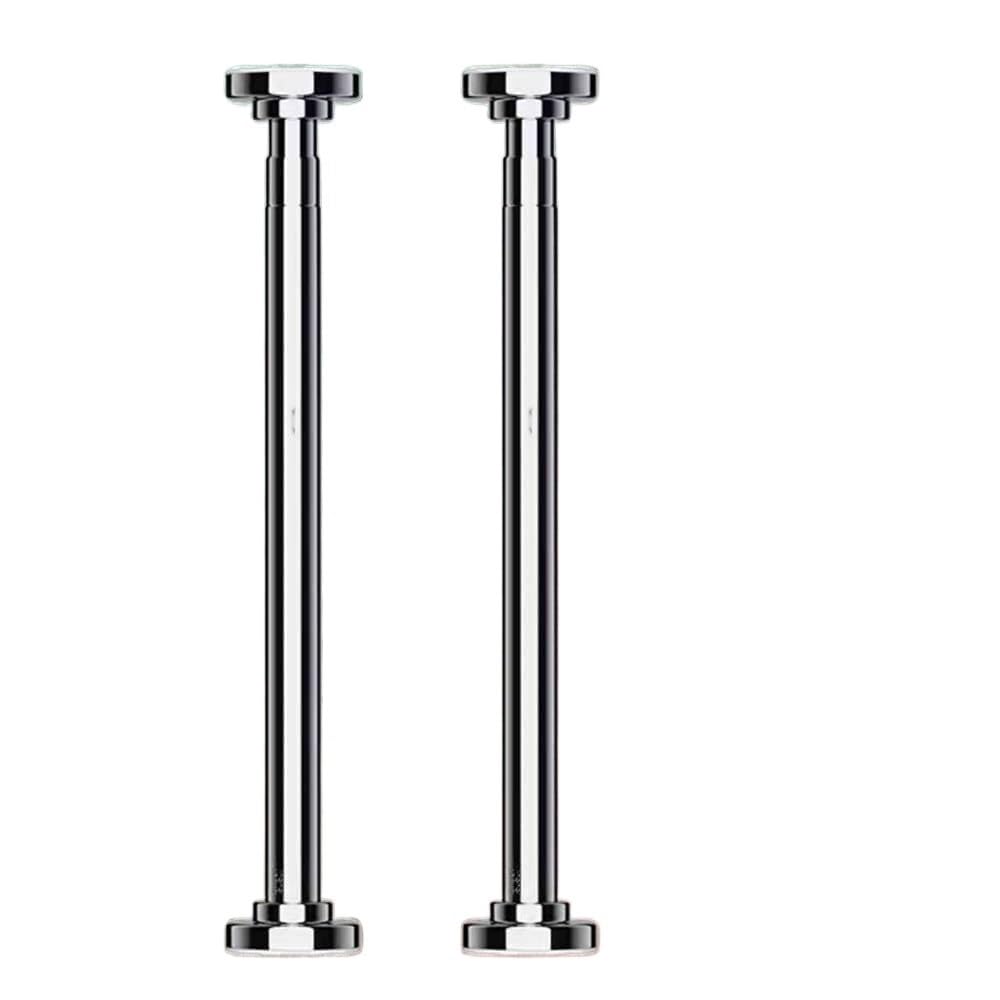 Soporte de lavabo bajo encimera antidesplazamiento de acero inoxidable con patas