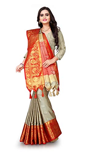 MOHIT CREATIONS Traditional Pure Cotton Silk Saree With Unstitched Blouse