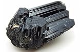 Black Tourmaline Raw Crystals – Large 1.25-2.0” Natural Protection Stones for EMF Shielding, Chakra Healing, Meditation, Reiki, Energy Clearing, Wire Wrapping & Spiritual Home Decor