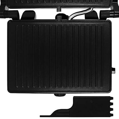 Kontaktgrill 1600W Tischgrill elektrisch Elektrogrill Balkon Partygrill Sandwichtoaster Gartengrill Elektro Grill… – Bild 7