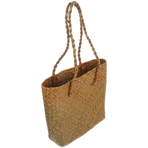 Sac de plage en paille BESPORTBLE grand cabas rotin pour vos sorties d été