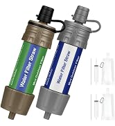 Paille Filtre Eau 1500L Purificateur Eau Survie Paille Filtrante Enlève