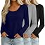 Black, Light Mixed Gray, Navy Blue