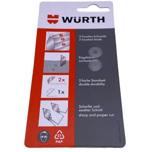 Würth Trapez-Klinge 10 St. Ersatzklinge - Art. 0715 66 02